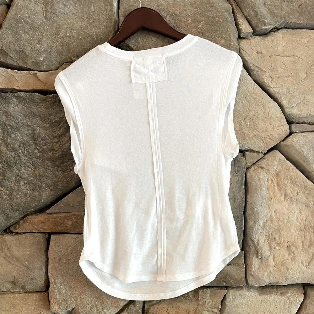 Free People We The Free You Rock Tee White
